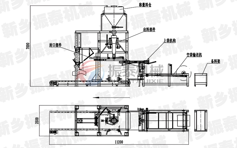 噸袋全自動包裝機(jī)圖紙