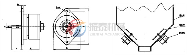 動(dòng)桿式電磁振動(dòng)器安裝示例